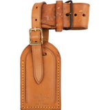 Louis Vuitton Vachetta Leather Luggage Tag Set