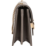 Gucci Grained Leather Interlocking GG Small Crossbody Bag