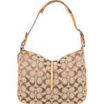 [🔄️B06 / F76] Coach Monogram Signature Canvas Soho Hobo Shoulder Bag - vintageandkickz