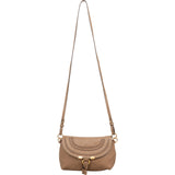 Chloé Grained Leather Mini Marcie Crossbody Bag