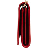 Yves Saint Laurent Grained Calfskin Cassandre Wallet On Chain Crossbody Bag