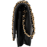 Chanel Caviar Leather Wallet On Chain Crossbody Bag