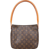 Louis Vuitton Canvas Monogram Looping MM Shoulder Bag