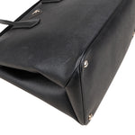 B04 Prada Black Saffiano Leather Lux Galleria Handbag xx - vintageandkickz