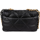 Chanel 19 Quilted Lambskin Single Flap Crossbody Bag Large