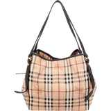 Burberry Nova-Check Haymarket Hobo Shoulder Bag