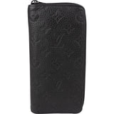 Louis Vuitton Leather Monogram Empreinte Zippy Vertical Wallet