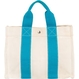 Hermès Bicolor Cotton Fourre Bora Bora PM Handbag