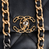 Chanel 19 Quilted Lambskin Single Flap Crossbody Bag
