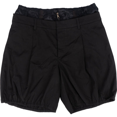 Prada Black Nylon FW Women Trousers (38) - vintageandkickz