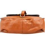Chloé Grained Leather Marcie Saddle Hobo Shoulder Bag