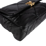 Chanel 19 Quilted Lambskin Single Flap Crossbody Bag Large