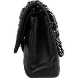 Chanel Quilted Lambskin Medium Double Flap Crossbody Bag