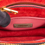 Miu Miu Madras Leather Double Zip Crossbody Bag