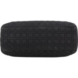 Christian Dior Quilted Nylon Medium Lady Dior Handbag