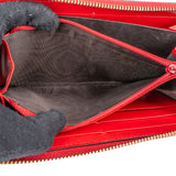 Gucci Microguccissima Leather Bow Zip Around Wallet