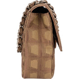 Chanel Monogram New Travel Line Single Flap Crossbody Bag