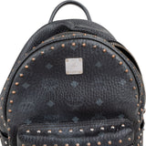 MCM Monogram Visetos Canvas Stark Small Studded Backpack