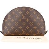 Louis Vuitton Monogram Canvas Trousse Demi Ronde Pouch