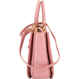 Miu Miu Madras Leather Top Handle Handbag