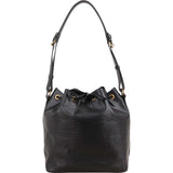 Louis Vuitton Noir Epi Leather Sac Noé Petit Shoulder Bag