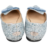 Jimmy Choo Gala Glitter Flats Shoes (38)