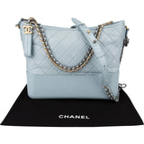 Chanel Quilted Aged Calfskin Medium Gabrielle Hobo Crossbody Bag