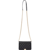 Chanel Quilted Caviar Leather Small Boy Wallet On Chain Crossbody Bag