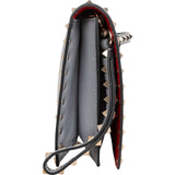 Valentino Garavani Leather Rockstud Clutch