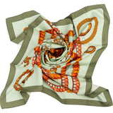 Hermès Parures des Sables Silk Carre 90 Scarf Tuch