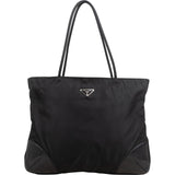 Prada Tessuto Leather Triangle Tote Shoulder Bag