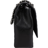 Chanel Quilted Caviar Leather Maxi Double Flap Crossbody Bag
