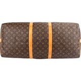 Louis Vuitton Monogram Canvas Keepall 60 Bandoulière Travel Bag