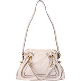 Chloé Python Leather Paraty Shoulder Handbag