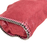 Stella McCartney Metallic Shaggy Small Falabella Fold Over Tote Crossbody Handbag