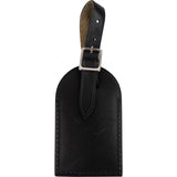 Louis Vuitton Noir Leather Luggage Tag (DKW)