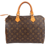 Louis Vuitton Monogram Canvas Speedy 30 Handbag