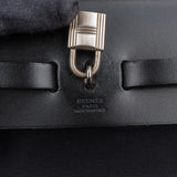 Hermès Classic Canvas Leather Herbag 39 Handbag