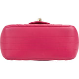 Chanel Chevron Lambskin Rectangular Mini Flap Crossbody Bag