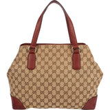 Gucci Monogram GG Web Dressage Tote Handbag