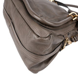 Chloé Pebbled Leather Paraty Shoulder Handbag