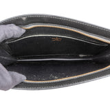 Louis Vuitton Noir Epi Leather Pochette Homme Clutch