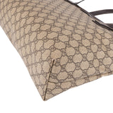 Gucci Monogram GG Supreme Canvas Tote Shoulder Bag