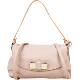 Chloé Grained Leather Lily Bow Handbag