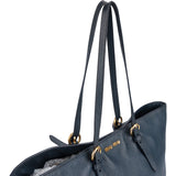 Miu Miu Vitello Daino Leather Tote Shoulder Bag