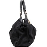 Gucci Black Monogram GG Canvas Sukey Handbag