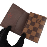 Louis Vuitton Monogram Damier Ebene Canvas Bifold Card Holder