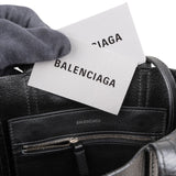 Balenciaga Grained Calfskin Everyday Small Tote Crossbody Handbag