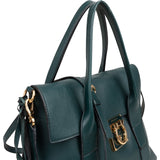 Salvatore Ferragamo Calfskin Sofia Satchel Handbag