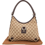 Gucci Monogram GG Canvas Abbey D-Ring Shoulder Bag